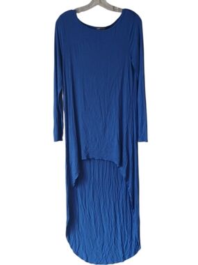 Kate & Mallory Blue Hi-Low Dress Size Medium